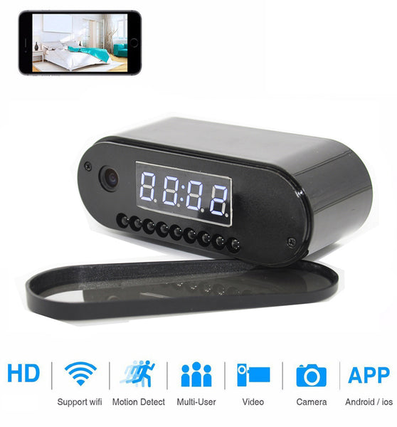 HD Clock WiFi Camera Mini