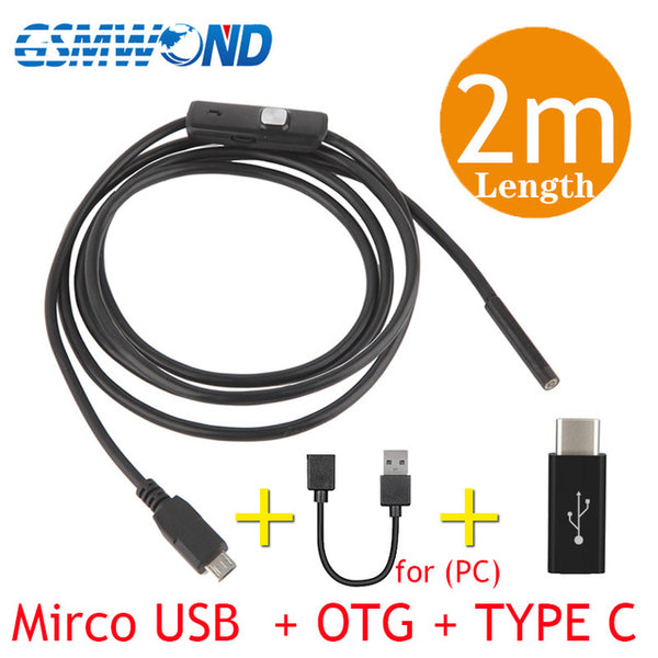 Camera Micro USB OTG Type C
