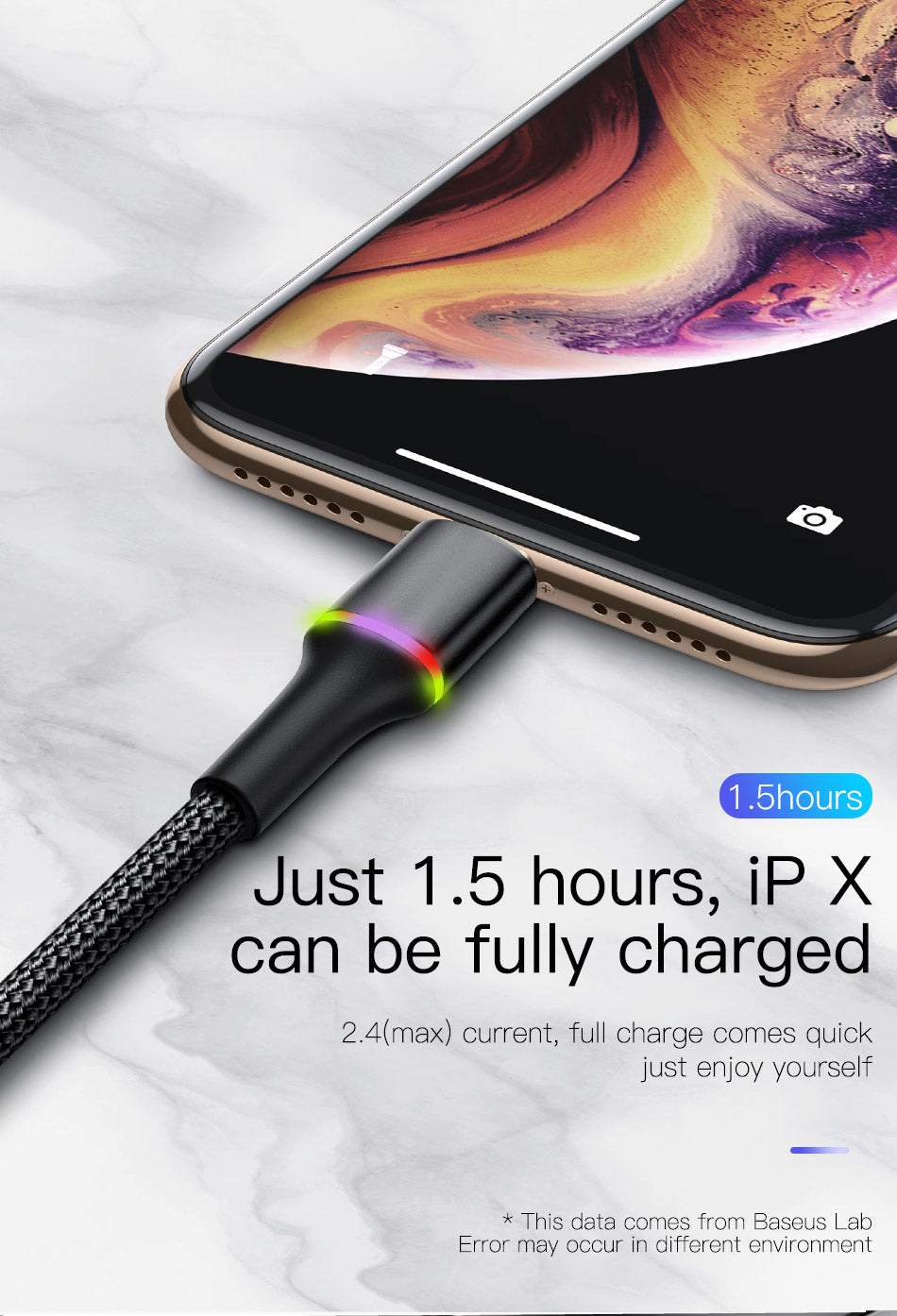 Fast Charge USB Cable For iPhone