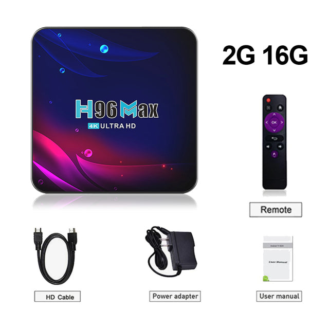 TV Box Android 11 4G 64GB 4K Android TV Box 2022