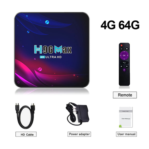 TV Box Android 11 4G 64GB 4K Android TV Box 2022