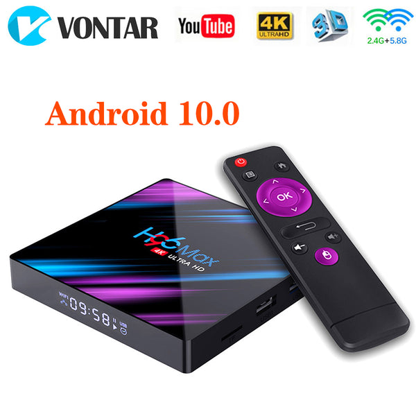H96 MAX RK3318 Smart TV Box Android 11 4G 64GB 32G 4K
