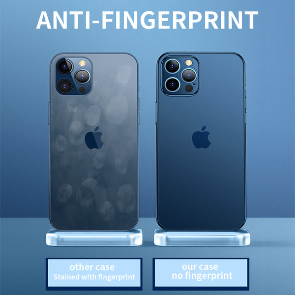 Luxury Matte Transparent Shockproof Case for iPhone 12 13 Pro Max Mini
